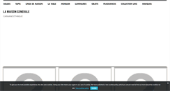 Desktop Screenshot of lamaisongenerale.com