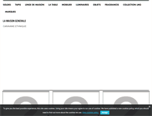 Tablet Screenshot of lamaisongenerale.com